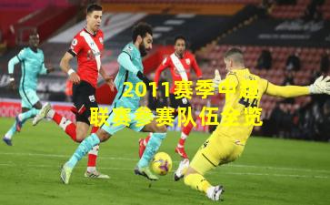 2011赛季中超联赛参赛队伍全览