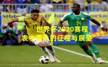 世界杯2020赛程表中国队的征程与展望
